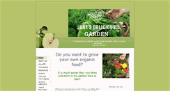 Desktop Screenshot of janesdeliciousgarden.com
